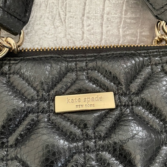 Kate Spade Black Quilted Leather bag - Picture 9 of 10